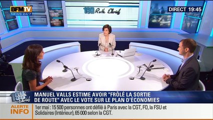Nathalie Schuck et David Revault d'Allonnes: le face à face de Ruth Elkrief - 01/05