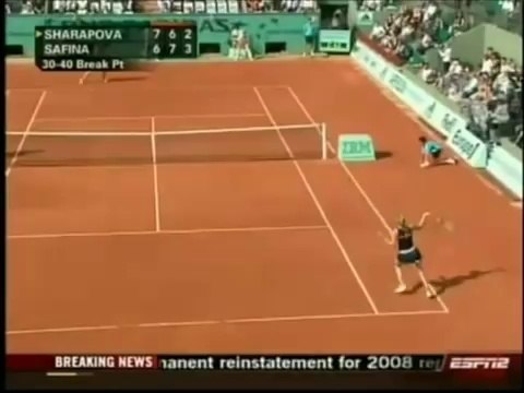 Hot Maria Sharapova swears at French crowd up your f king ass French Open