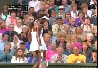 Venus Williams Vs. Maria Sharapova Loudest Points
