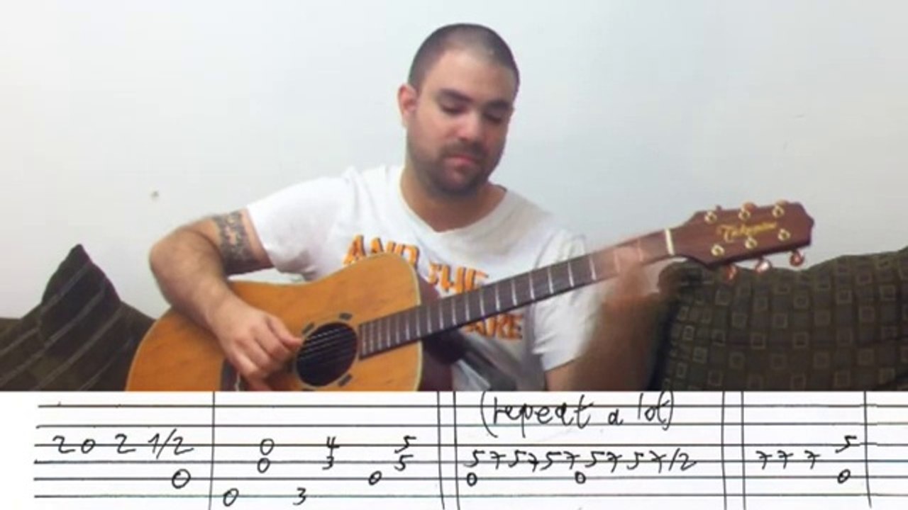 Fingerstyle_Tutorial_Aint_No_Sunshine_When_Shes_Gone__w_TAB_Guitar_Lesson video Dailymotion