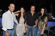 Sohail Khan With Bollywood Babes Raima Sen and Riya Sen at the Mumbai London Advertising Forum 2011 at Vie Lounge in Mumbai