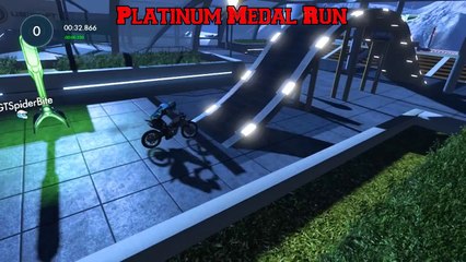 Trials Fusion: Observatory | All Challenges + Platinum Medal Run + Squirrel! [PC HD]