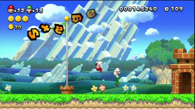 New Super Mario Bros. U - Plaine du Grand Chêne - 1-2 : Tunnel turbulent