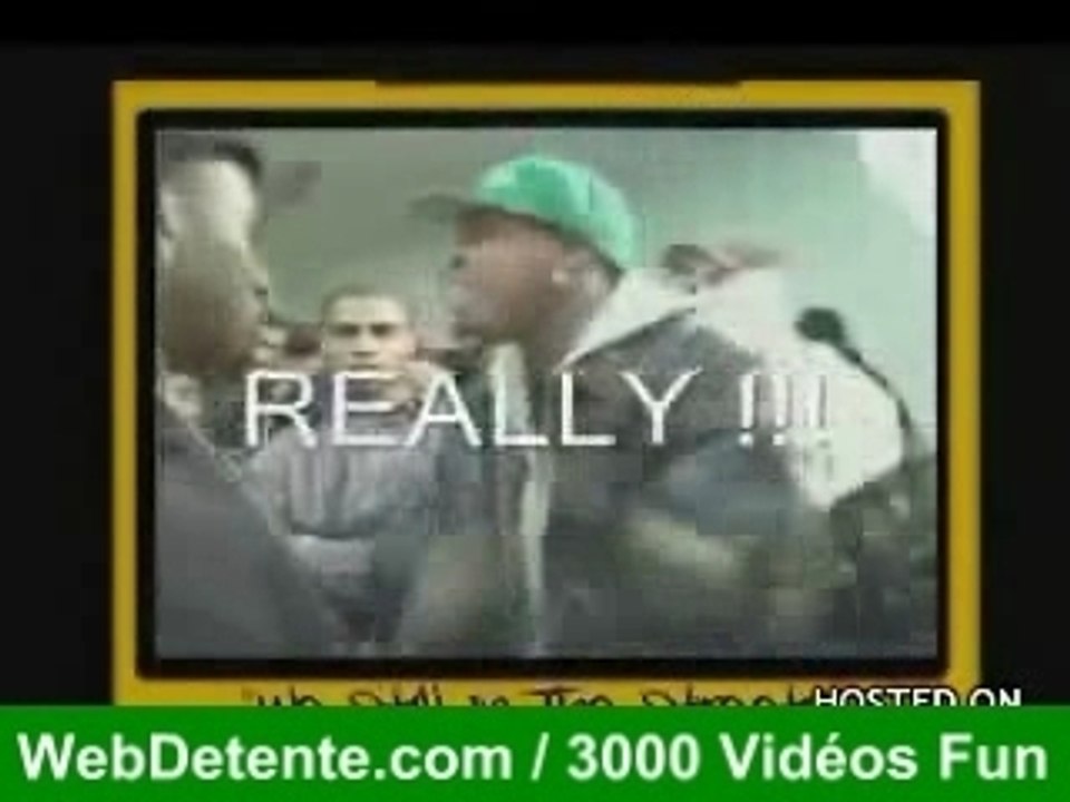 Bagarre clash rap