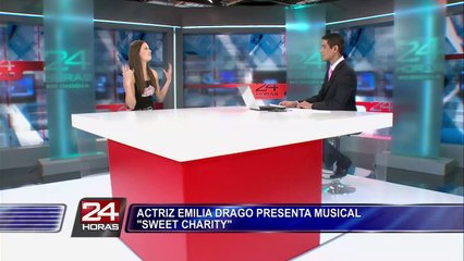 Emilia Drago cuenta detalles del musical de Broadway 'Sweet Charity'
