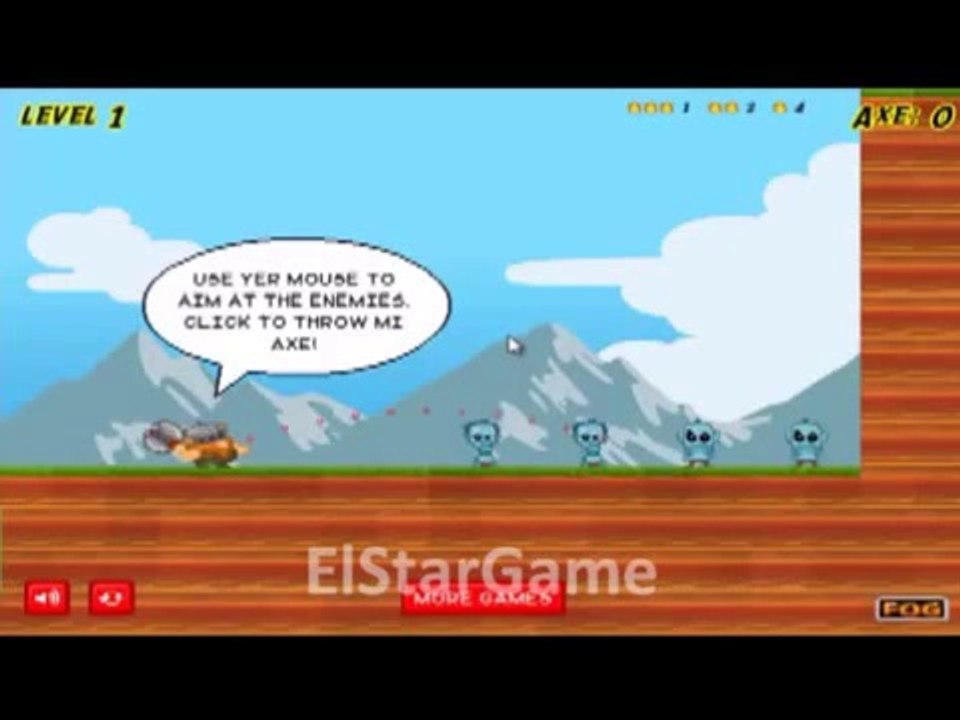 Eat My Axe Level 1