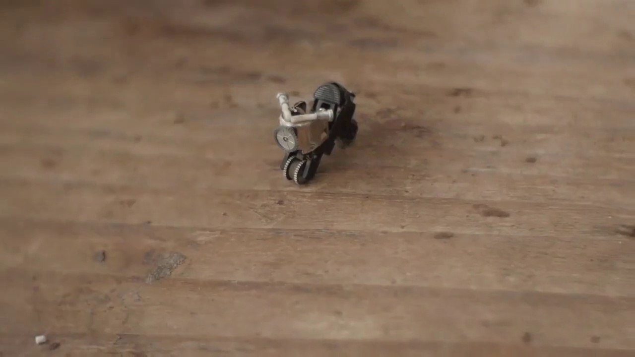 How to build a mini bike with 2 lighters : THE JAMAICAN BIKE