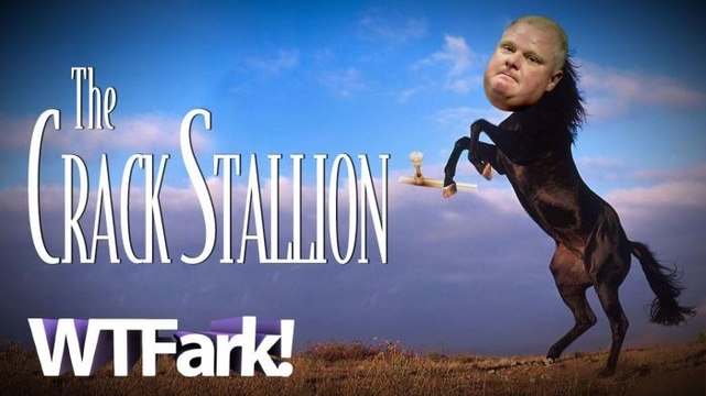 THE CRACK STALLION RIDES AGAIN: After Two Months in Gym Rehab, Rob Ford Smokes Crack