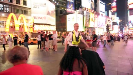 Times Square Cop #Fail | Skateboarders Get Away!