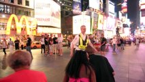 Times Square Cop #Fail | Skateboarders Get Away!