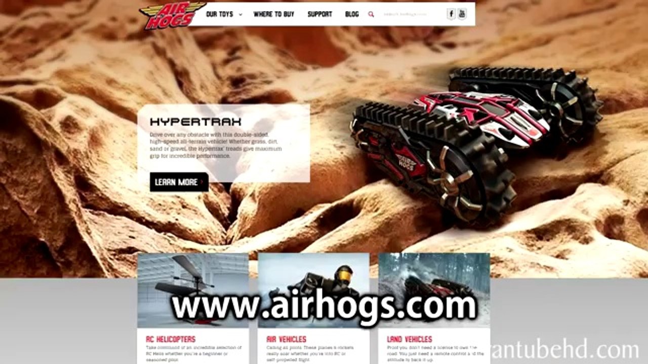 Air Hogs SKYWINDER RC Stunt Rocket Action_