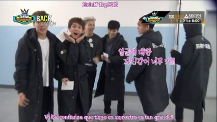 [Sub Español] 140315 BTS Backstage SC