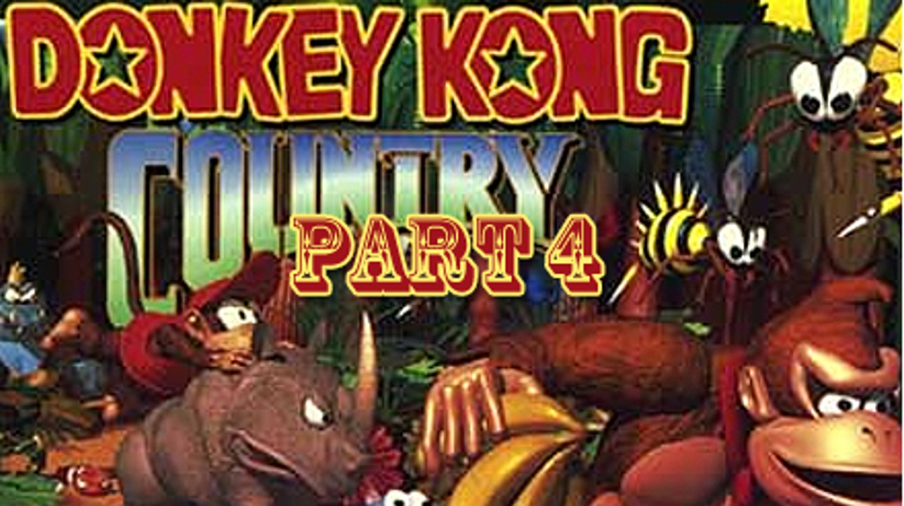 German Let's Play: Donkey Kong Country, Part 4, 'Never give up'