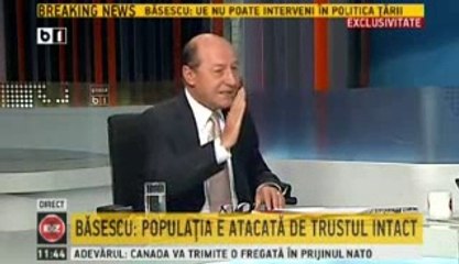 Basescu despre presa ostila ca amenintare la siguranta nationala sub pretextul "LECTIEI UCRAINEI" si al razboiului rece cu Rusia (B1TV, EvZ)