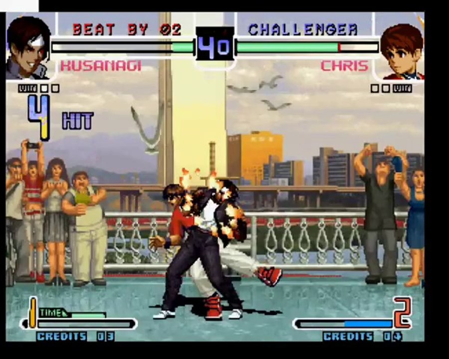 combo kusanagi 100% kof 2002