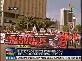 Mexicanos, inconformes con políticas de Peña Nieto