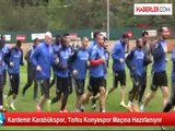 Kardemir Karabükspor, Torku Konyaspor Maçına Hazırlanıyor