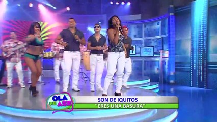 La orquesta Son de Iquitos interpretó su reciente éxito 'Eres una basura'