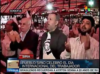Obreros sirios decididos a no abandonar sus puestos pese a terrorismo
