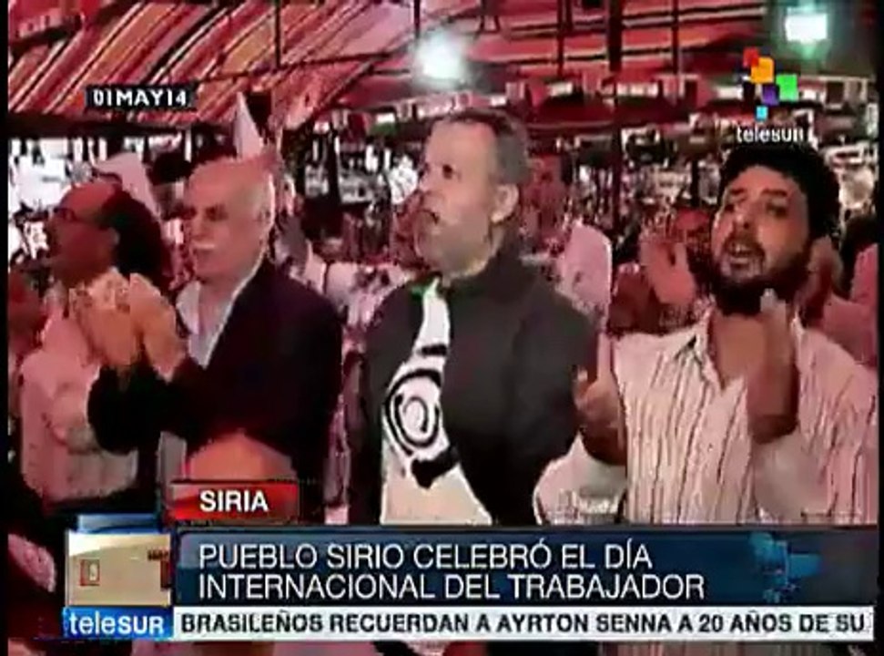 Obreros sirios decididos a no abandonar sus puestos pese a terrorismo