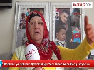 Oğlunun Şehit Olduğu Mevziye Giden Anne Konuştu