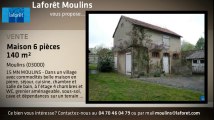 A vendre - Maison - Moulins (03000) - 6 pièces - 140m²