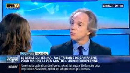 Politique Première: Défilé du 1er mai: le FN contre l'Europe - 02/05