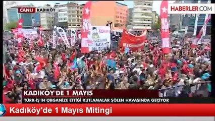 Kadıköy'de 1 Mayıs Mitingi
