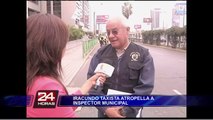 San Isidro: la policía capturó a taxista que atropelló a inspector municipal