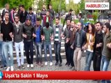 Uşak'ta Sakin 1 Mayıs