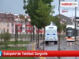 Eskişehir'de Öğrencilerin Kavgasına Polis Müdahalesi