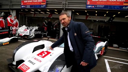FIA Technical Delegate, Danis Chevrier explains LMP1 regulations and technics