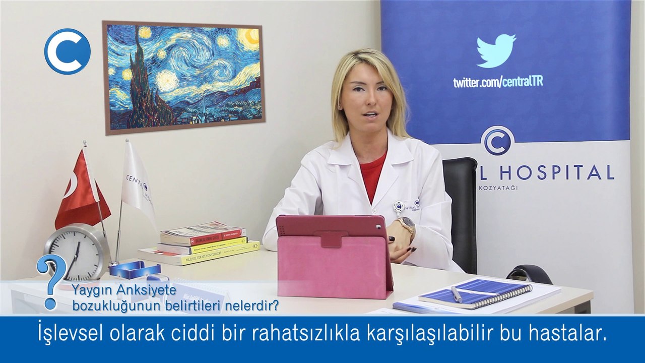 Yaygın anksiyete bozukluğunun belirtileri nelerdir ?