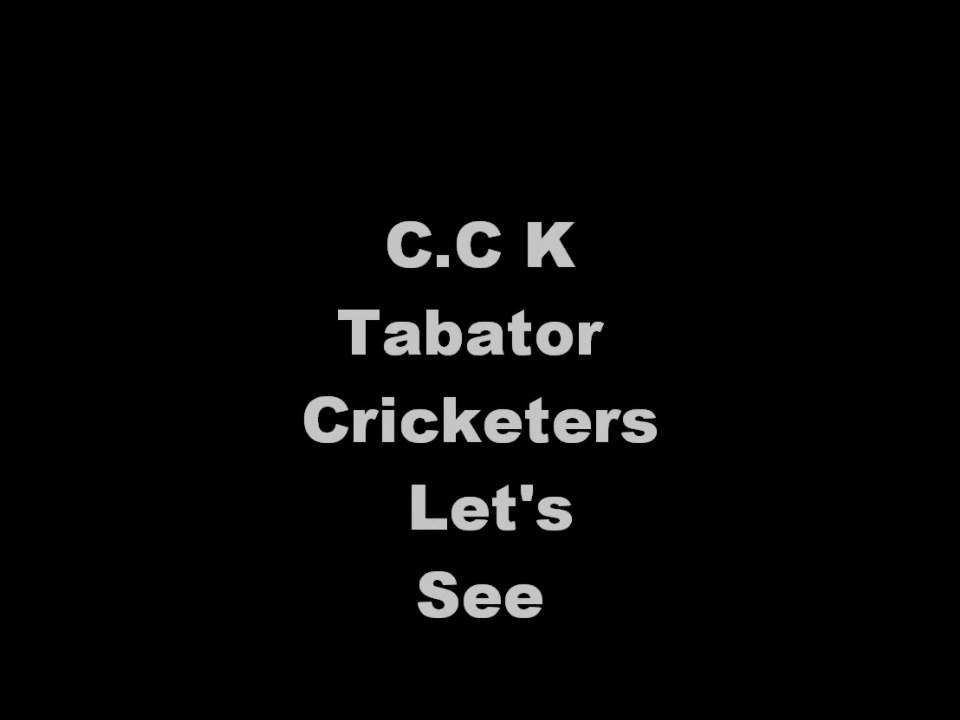 c.c kay tabator cricketer