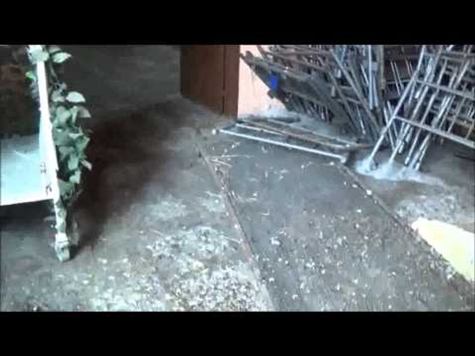 Aversa (CE) - L'altra faccia della Casa della Cultura (01.05.14)