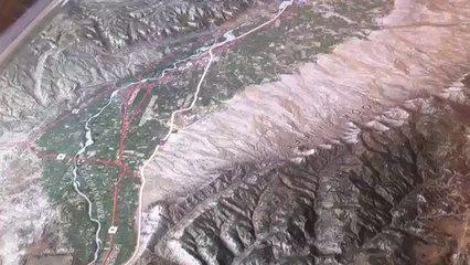 Solid Terrain Model of Mesa County