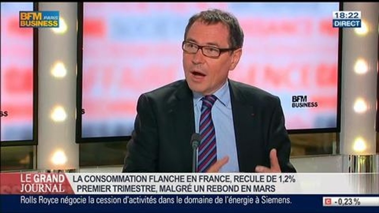 E. Lechypre: Consommation des ménages: "2014 sera une année terrible" - 30/04