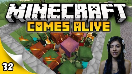 Minecraft Comes Alive - Ep 32 - The King Has Evil Mobs!