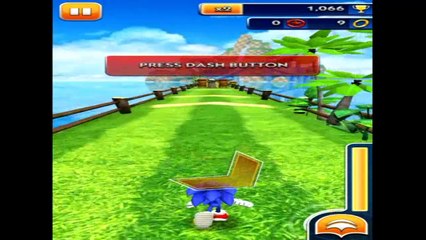 Sonic Dash 3D Android Gameplay Mediatek MT6589 Gaming