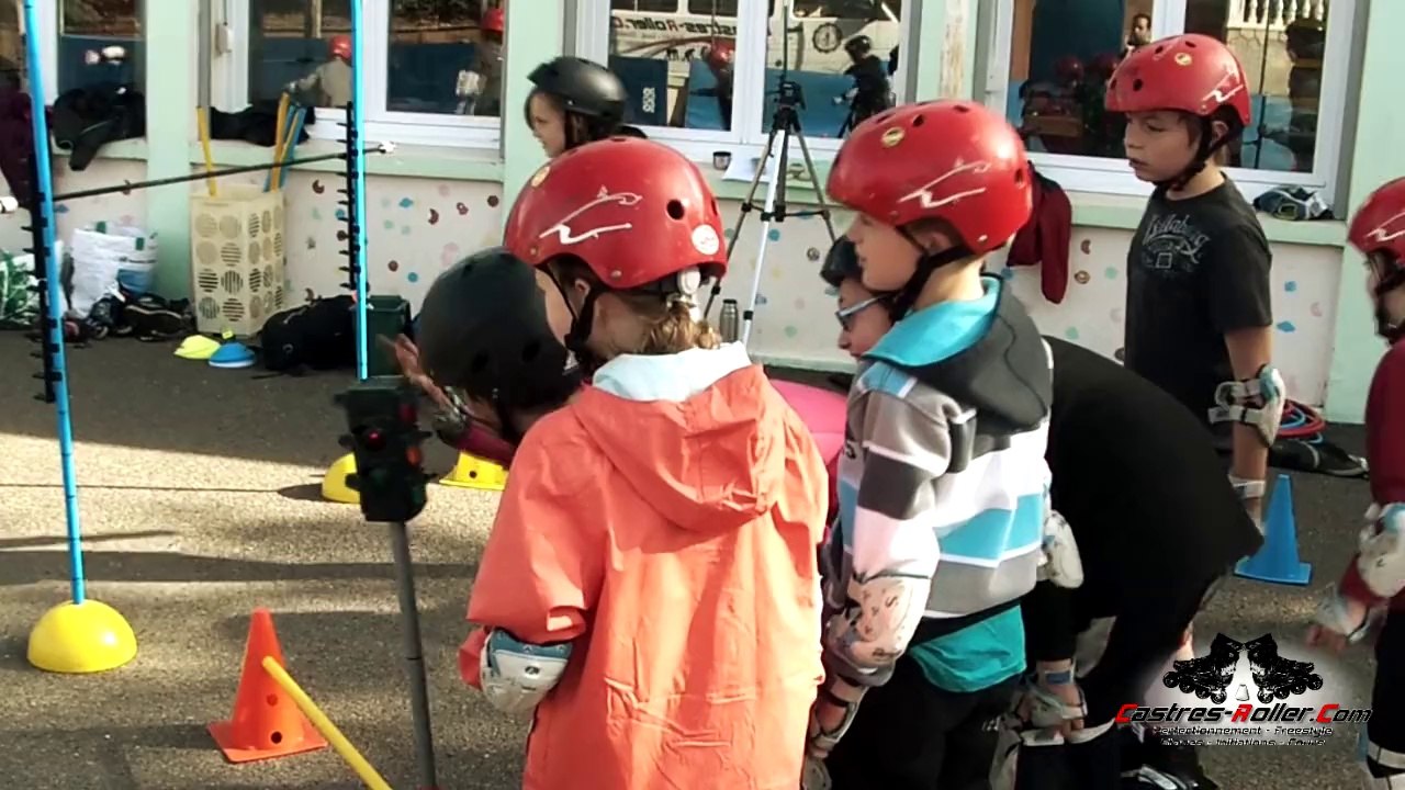 Stages apprentissage - le roller à l'école avec Castres-Roller