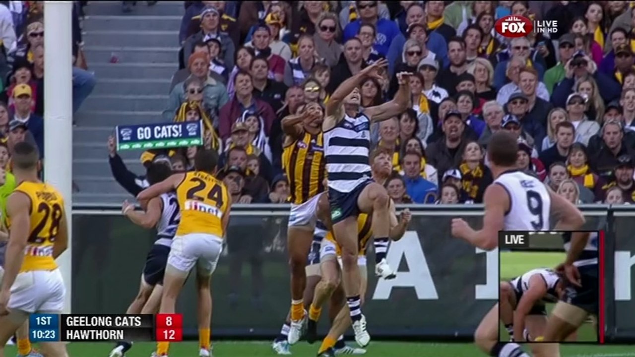 AFL 2014 Round 5 - Geelong v Hawthorn x264-VB (1st Quarter)