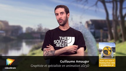 Atelier avec Nuke 8 : Tracking d'une vidéo et intégration 3D : trailer | video2brain.com