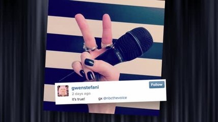 Gwen Stefani escribe en Twitter que se unirá a The Voice
