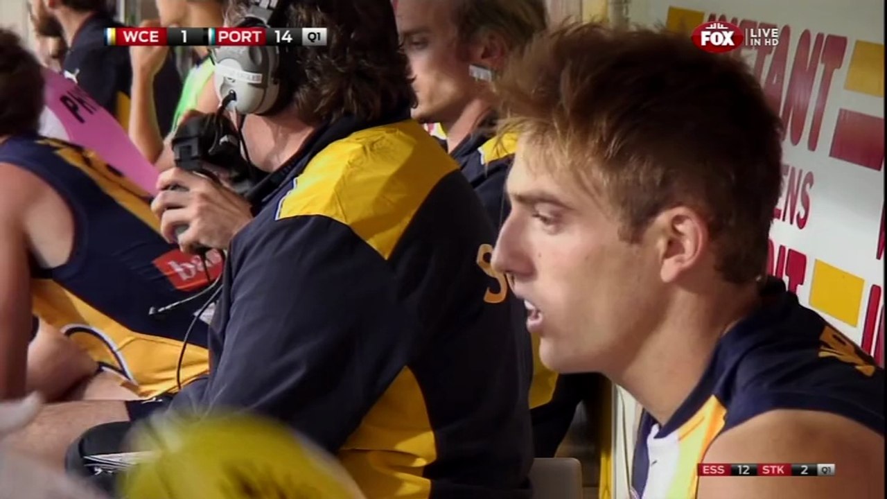 AFL 2014 Round 5 - West Coast v Port Adelaide x264-VB (1st Quarter)