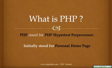 What is PHP? A Web Development Scripting Language