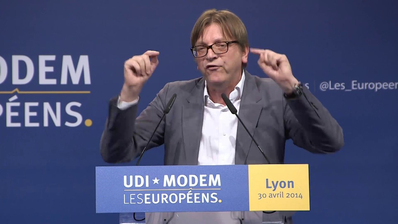 Les Européens, Lyon - Discours de Guy Verhofstadt - 300414