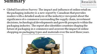 Global Executives Survey - The impact and influence of online retail on the packaging industry