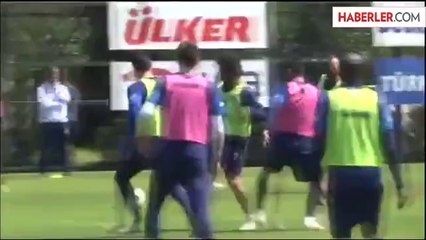 Fenerbahçe İdmanında Gerginlik