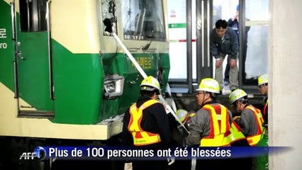 Corée : collision entre deux rames de métro à Séoul