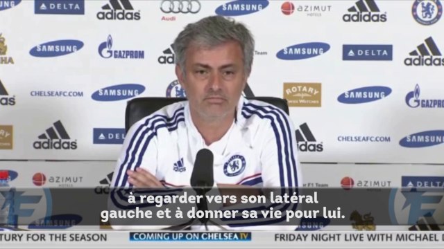 José Mourinho reprend Eden Hazard de volée